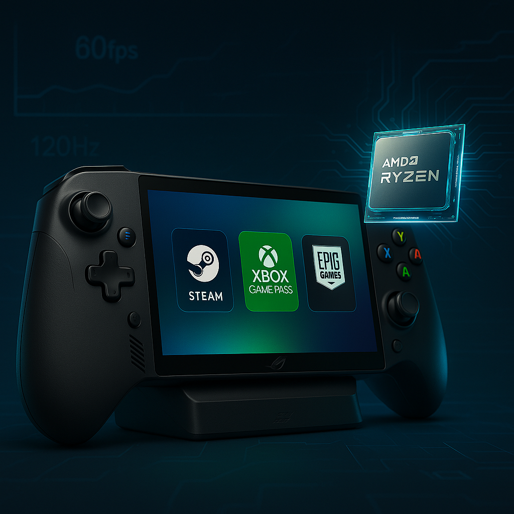 Imagined Xbox ROG Ally with AMD chip