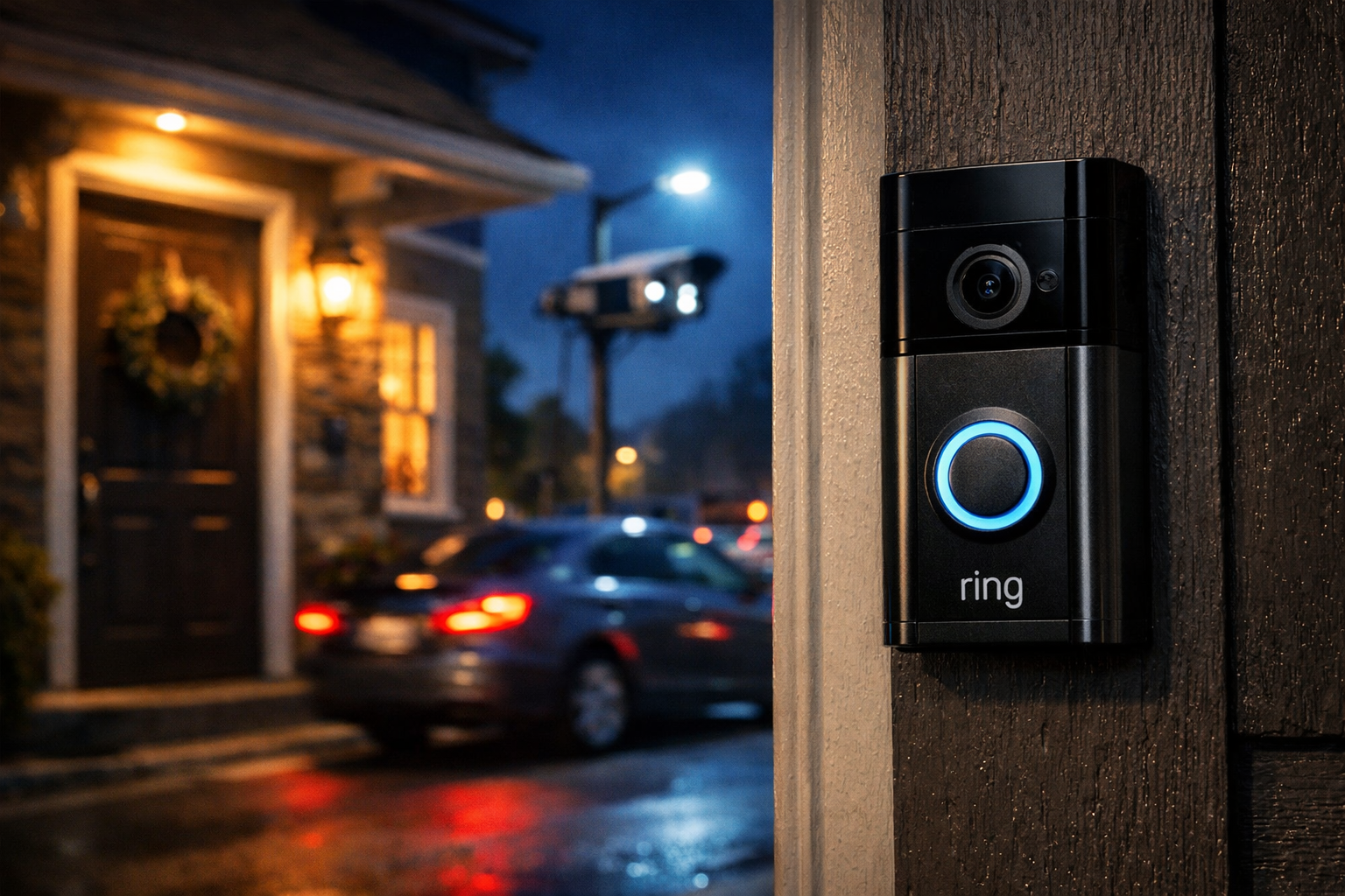 The partnership combined Ring's consumer doorbell cameras with Flock Safety's automated license plate reading technology.