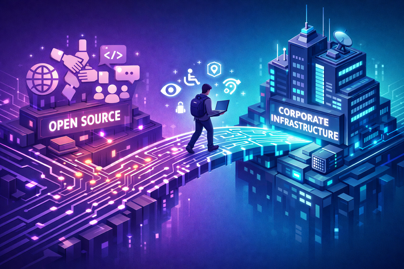 Peter Steinberger's move to OpenAI represents a new model of supporting open-source accessibility tools while joining a major AI company.