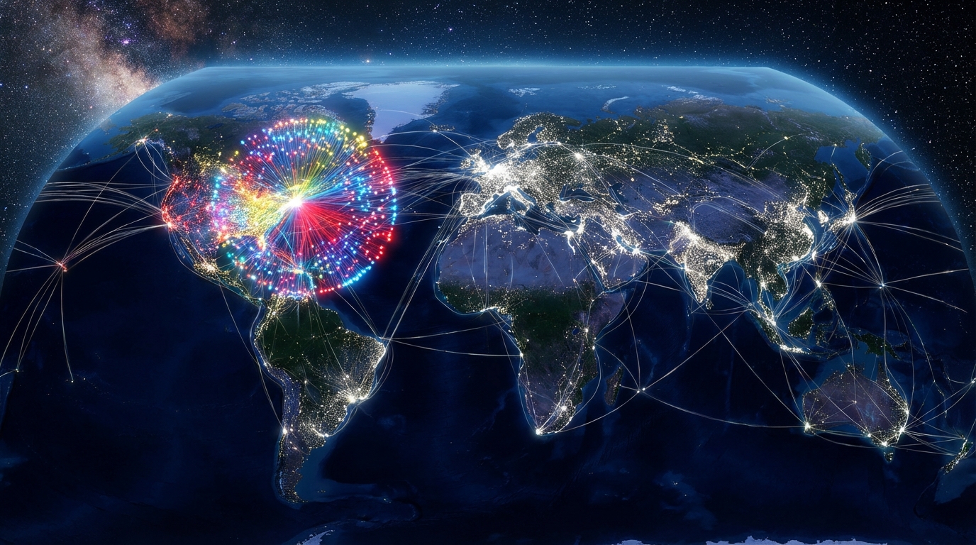 When mapped across the globe, Google's AI infrastructure footprint dwarfs most competitors, a quiet monopoly hiding in plain sight.